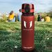 Unyqoos® Bouteille 1,5 litre rouge foncé