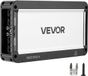 VEVOR 4-Kanaals Auto-Versterker, Klasse D Brugversterker, Max. 4 X 500 W Bij 4 Ohm / 4 X 1000 W Bij 2 Ohm, Krachtige Versterker voor Suv's, Pick-Ups en Terreinwagens, Multi-Kanaals Audioversterker