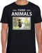 Bellatio Decorations Shoppartners Bv Dieren foto t-shirt Geit - zwart - heren - S