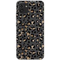Samsung Galaxy A03 Leopard Bedrukt siliconen hoesje