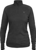 Fjällräven Fjallraven Skare Half Zip Shirt Dames - Dark Grey - Maat L