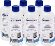AllSpares Vloeibare Ontkalker (6x 500ml) voor Koffiemachines geschikt voor Delonghi Original EcoDecalk DLSC500