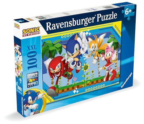 Ravensburger Nothing can stop Sonic XXL Sonic-puzzel 100 stukjes