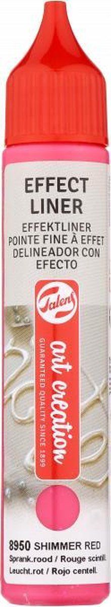 Royal Talens Talens Effect Liner/Dot Stift Shimmering Red 28ml | 8950