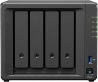 Synology DP340 NAS Desktop R1600 16 GB 32 TB HDD Zwart