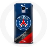 Maniacase Etui voor Samsung Galaxy A8 2018 PSG Paris Saint Germain Logo