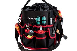 Parat BASIC Bucket 5990831991 Gereedschapskist Stof/Weefsel Zwart, Rood