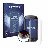 Savvies 4 Stuks Full-Screen Scherm Beschermfolie voor Unihertz Jelly Star Full Cover Protector 3D Curved