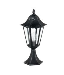 EGLO Navedo Outdoor Pedestal/Post Lighting - Black - E27 - IP44