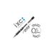 Inoxcrom Gel Campus balpen met zwarte grip 0,5 mm