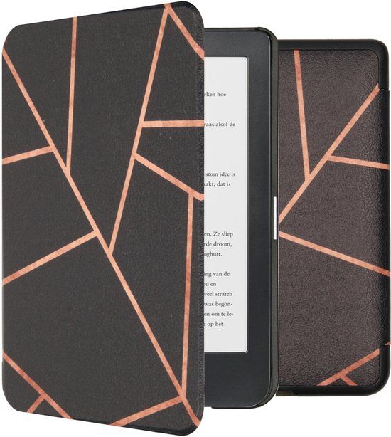 iMoshion Ploonk B.V. Ereader Hoes - Geschikt voor Kobo Clara HD - Zwart