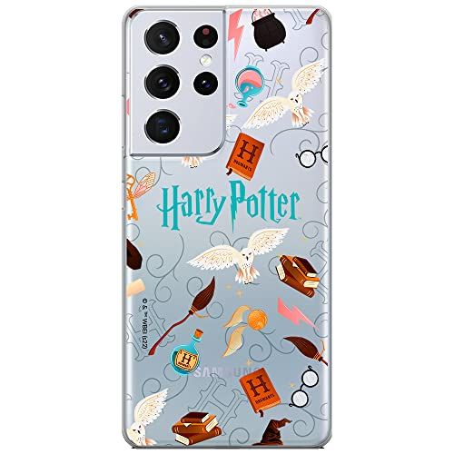 ERT GROUP Phone Case for Samsung S21 ULTRA - Harry Potter Pattern - Officially Licensed