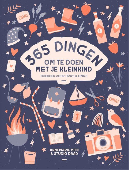 365 dingen om te doen met je kleinkind | Annemarie Bon | Hardcover