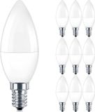 BES LED LED Lamp 10 Stuks - E14 Fitting - 5W 470lm - 830 Warm Wit 3000K - C37