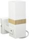 Homemania spots, metaal, wit, hout