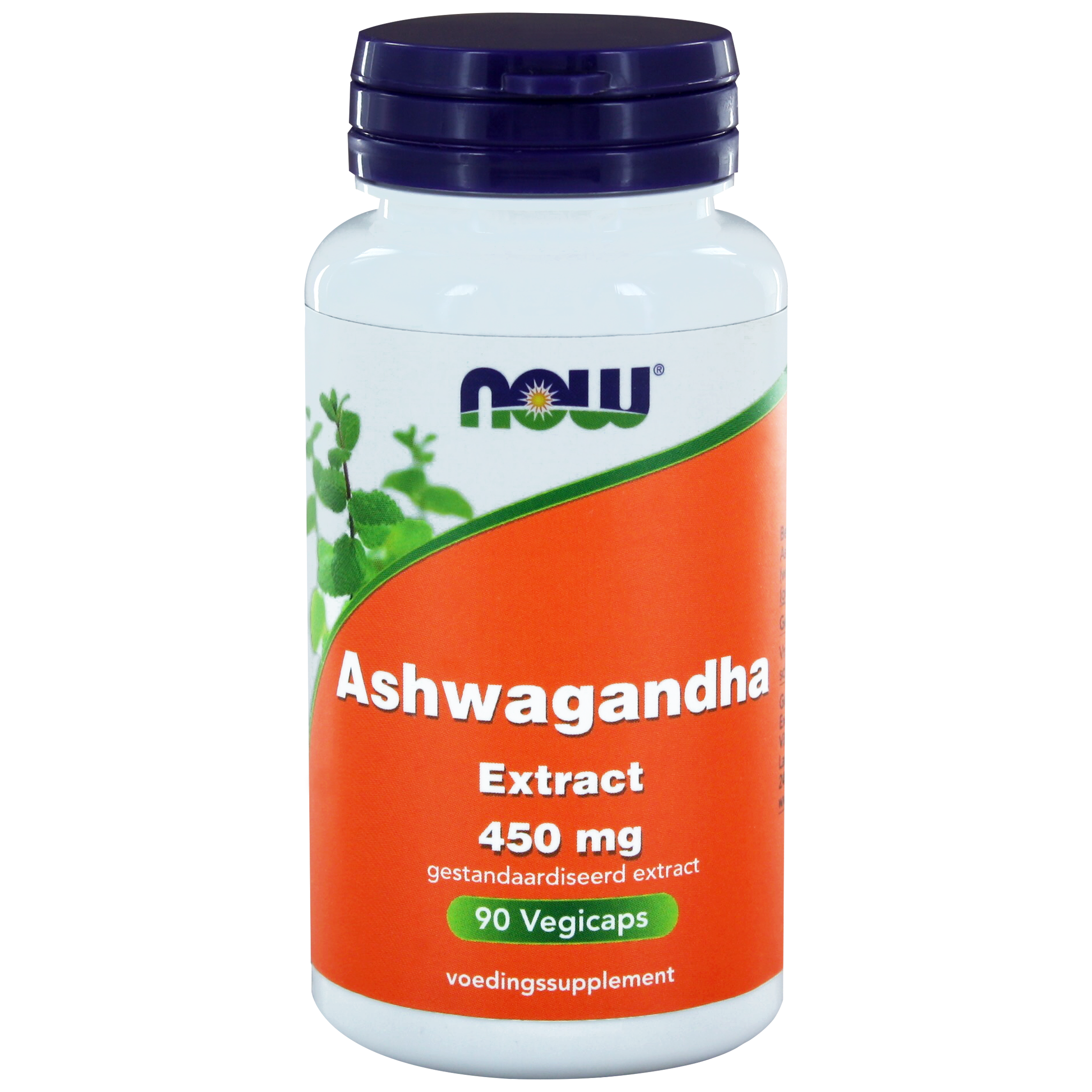 NOW Ashwagandha Extract 450mg Capsules - 0733739146342