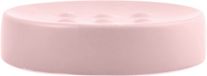 Spirella Zeephouder TUBE-MATT – Praktische Zeepschaal voor de Badkamer – Robuust en Eenvoudig te Reinigen – Roze – Kunststof – 11 x 11 cm