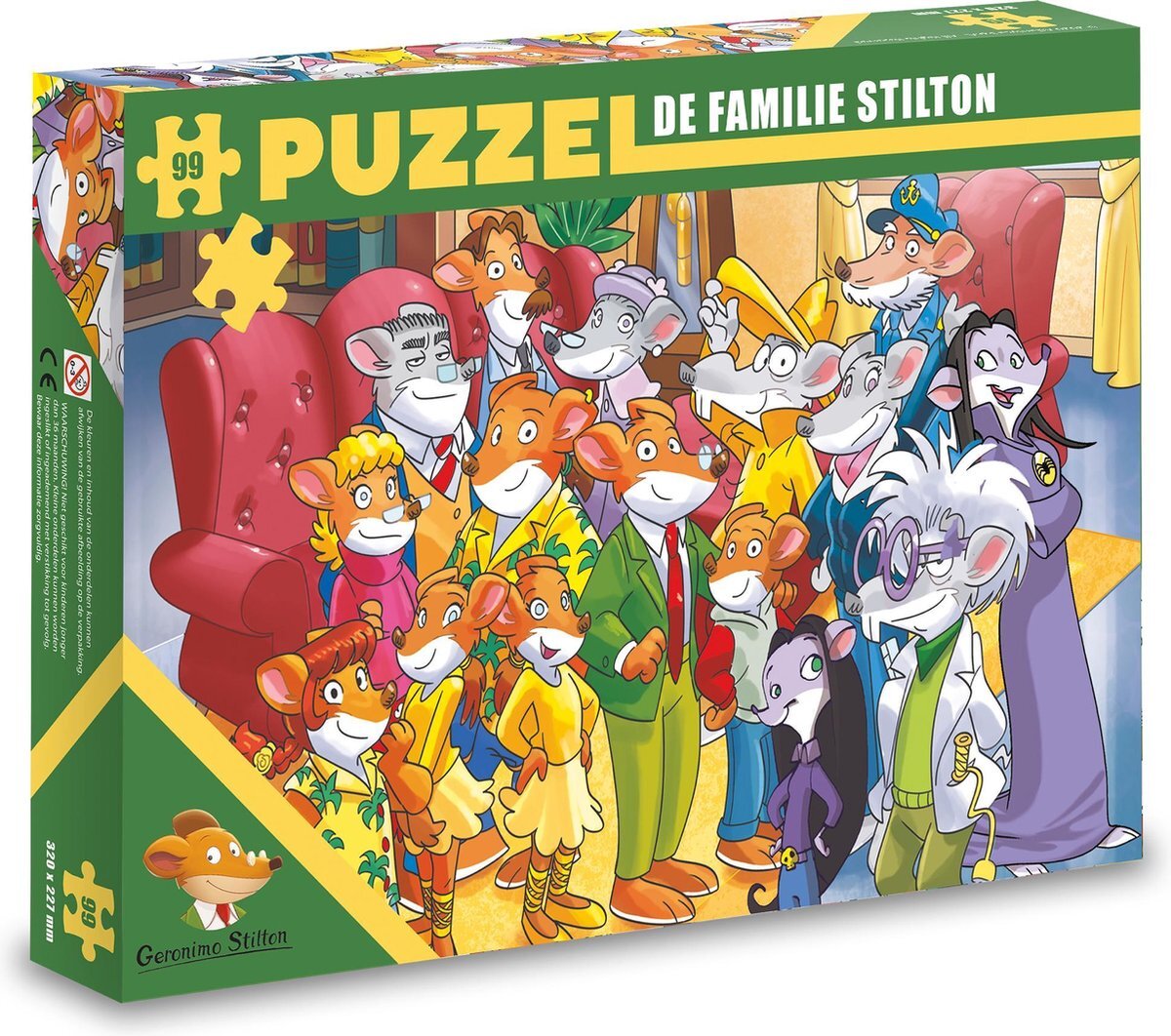 Stilton, Geronimo Puzzel – De familie Stilton