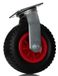 RS PRO, Draailager zwenkwiel, wiel ø 200 mm, 200 kg, Ges H. 244 mm, wiel B. 80 mm, 115 x 100 mm, plaat, polyurethaan materiaal