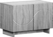 vidaXL meuble TV 60 x 34.5 x 40 cm gris Sonoma bois de chêne reconstitué