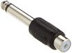 PremiumCord Adapter 6, 3 mm mono-stekker - 1 x cinch stekker/vrouwelijk