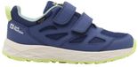 Jack Wolfskin Woodland 2 Texapore Mid Wandelschoenen Blauw EU 34 Kinderen