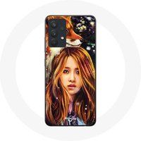 Maniacase Hoesje voor Samsung Galaxy A13 4G / A13 4G Lite Blackpink Rosé Poster Fanart