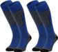 NOMAD® Skisokken Essential 2-Pack | 35/38 Blauw