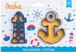 Decora Koekjesuitsteker Plastic - Onder de Zee pk/2