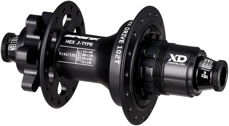 Spank Hex Drive 102T Achternaaf - 12x135/142mm - 11/12 versnellingen - SRAM XD