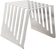 Unyqoos Porte-planchettes en acier inoxydable avec espace pour six planches