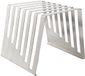 Unyqoos Porte-planchettes en acier inoxydable avec espace pour six planches