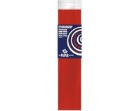 Haza Crepe papier platte vellen - rood - 250 x 50 cm