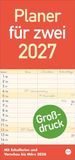 Großdruck Heye Großdruck Planer für zwei 2027