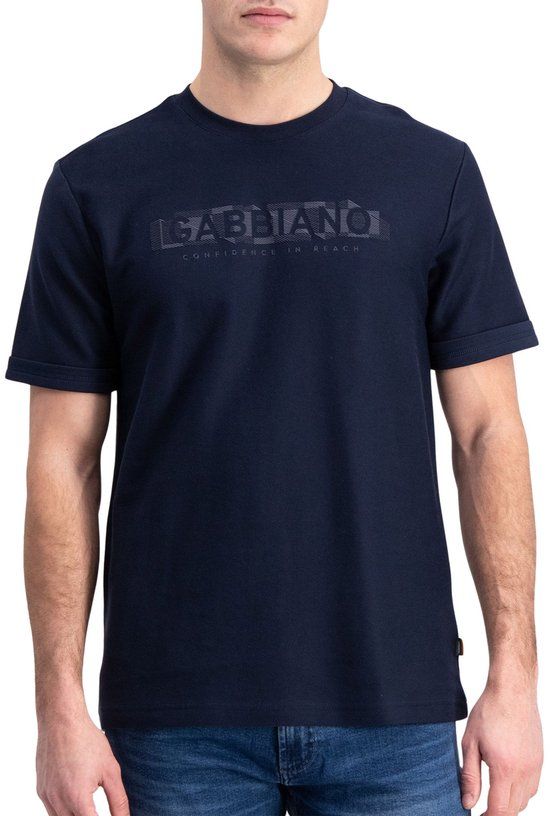 Gabbiano Heren T-shirt - Maat M - Navy