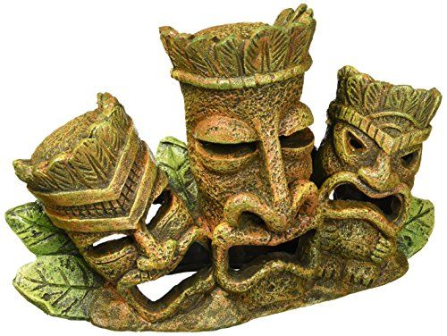 Penn-Plax RRT4 Tiki Tribe Aquarium Ornament