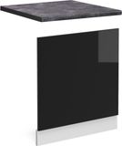 Vicco R-Line Frontpaneel – 60 cm, WB Antraciet Zwart hoogglans