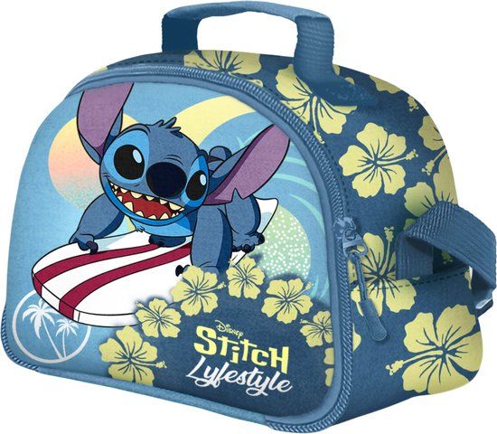Karactermania Lilo & Stitch Thermische Lunchtas Blauw