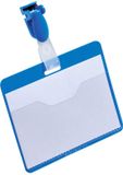 DURABLE Naambadges, blauw, 25 stuks