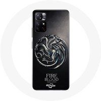 Maniacase Hoesje voor Xiaomi Redmi Note 11s 5G Game Of Thrones Targaryen van vuur en bloed