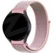 Bandz Nylon Loop Bracelet pour Garmin Approach S40 (Rose)