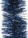 Decoris Kaemingk 3 stuks! Guirlande lametta glans d10 cm en h270 cm nachtblauw Kerst Decoris