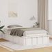 Maison Exclusive - Cadre de lit blanc 100 x 200 cm Bois de pin massif