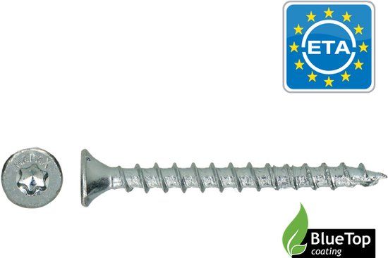 pgb-Europe HAPAX - Houtschroeven - 4x30mm - Torx - 200 stuks