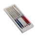 Laguiole Jean Dubost 97131 London Mix - Set van 6 vleesmessen, gesorteerde kleur