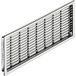 Häfele Grille d'aération H3613 rectangulaire plastique chromé, 220 x 57 mm
