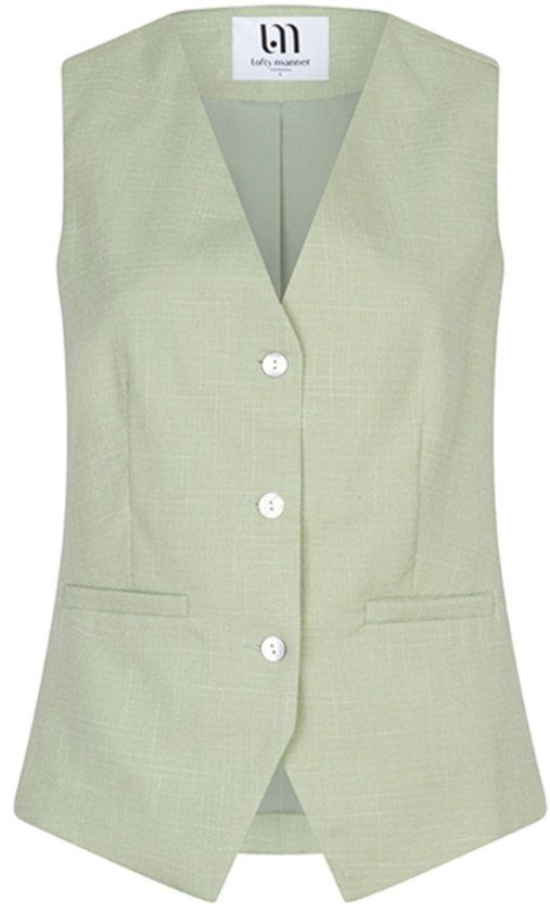 Lofty Manner Gilet Shirin RD41 461 Mint Dames Maat S