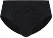 SCHIESSER Cotton Casuals slip (1-pack) - heren minislip zwart met patroon