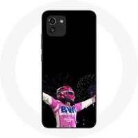 Maniacase Hoesje Samsung Galaxy A03 Formule 1 Sergio Pérez Mendoza won de race