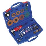 Sealey GSA674 K Generation Air Angle Die Grinder/Ponceuse kit, Lot de 42